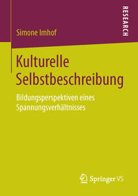 Vorderes Coverbild Kulturelle Selbstbeschreibung