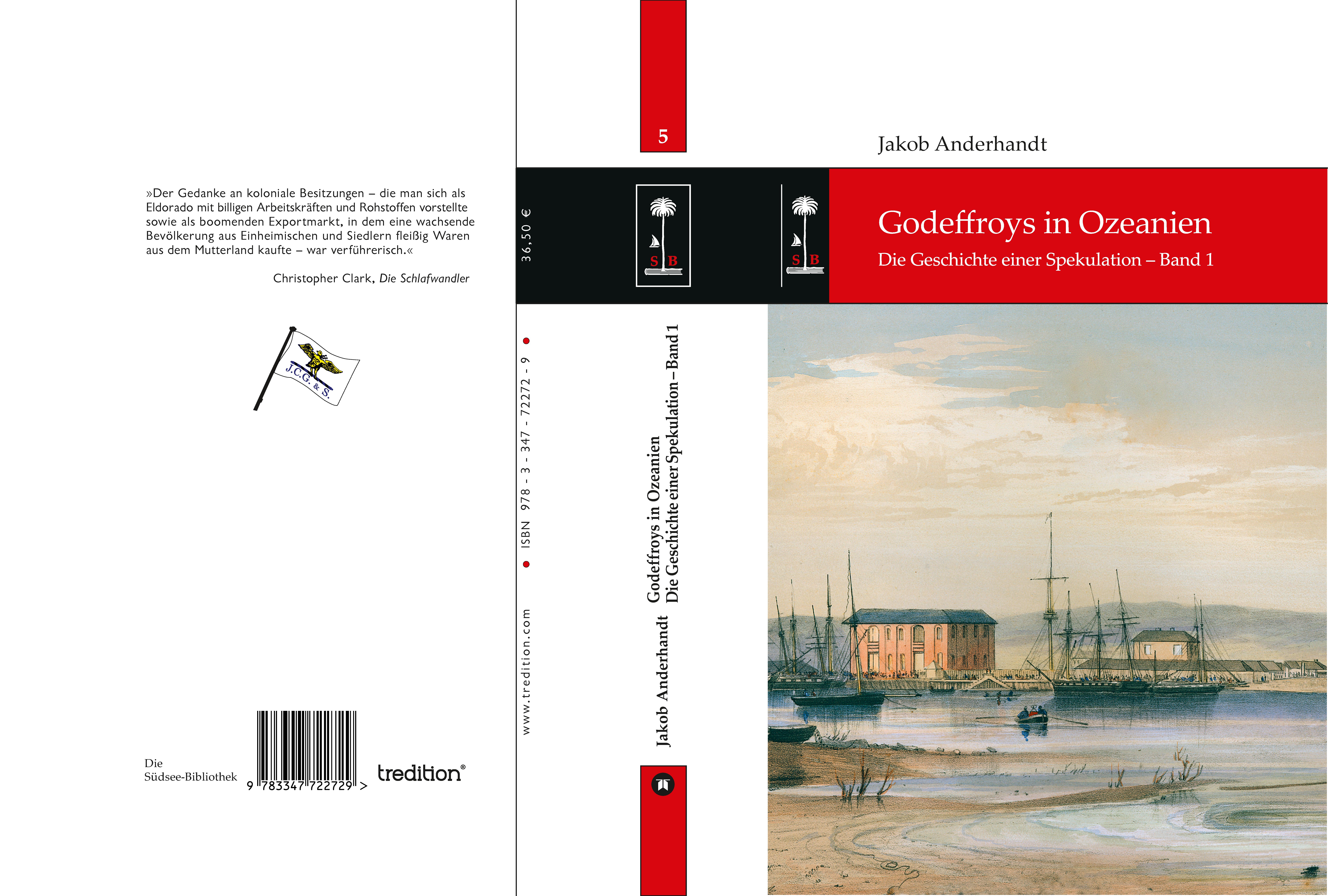 Gesamtes Coverbild Godeffroys in Ozeanien
