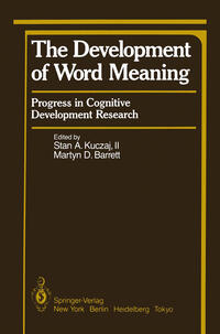 Vorderes Coverbild The Development of Word Meaning
