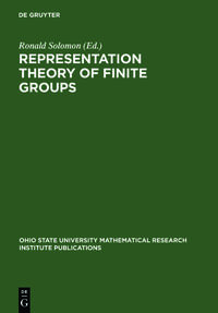 Vorderes Coverbild Representation Theory of Finite Groups