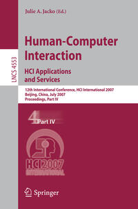 Vorderes Coverbild Human-Computer Interaction. HCI Applications and Services