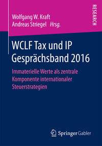 Vorderes Coverbild WCLF Tax und IP Gesprächsband 2016