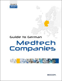 Vorderes Coverbild 9th Guide to German Medtech Companies 2024