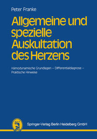 Vorderes Coverbild Allgemeine und spezielle Auskultation des Herzens