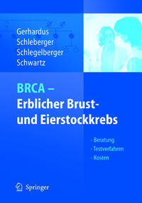 Vorderes Coverbild BRCA - Erblicher Brust- und Eierstockkrebs