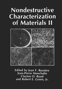 Vorderes Coverbild Nondestructive Characterization of Materials II