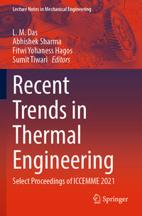 Vorderes Coverbild Recent Trends in Thermal Engineering