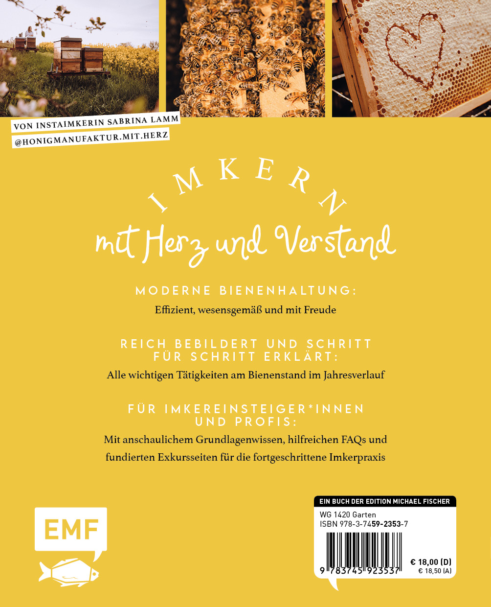Rückseitencover Imkern mit Herz