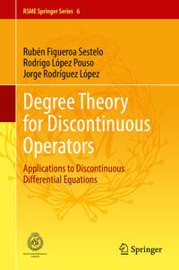 Vorderes Coverbild Degree Theory for Discontinuous Operators