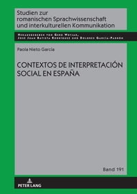Vorderes Coverbild Contextos de interpretación social en España