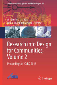 Vorderes Coverbild Research into Design for Communities, Volume 2