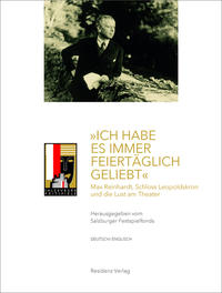 Vorderes Coverbild „Ich habe es immer feiertäglich geliebt“ / ›I ALWAYS LOVED IT IN A FESTIVE WAY‹