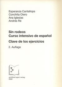 Vorderes Coverbild Sin rodeos. Curso intensivo de español