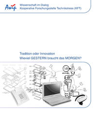 Vorderes Coverbild Tradition oder Innovation