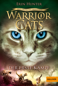 Vorderes Coverbild Warrior Cats - Der Ursprung der Clans. Der erste Kampf
