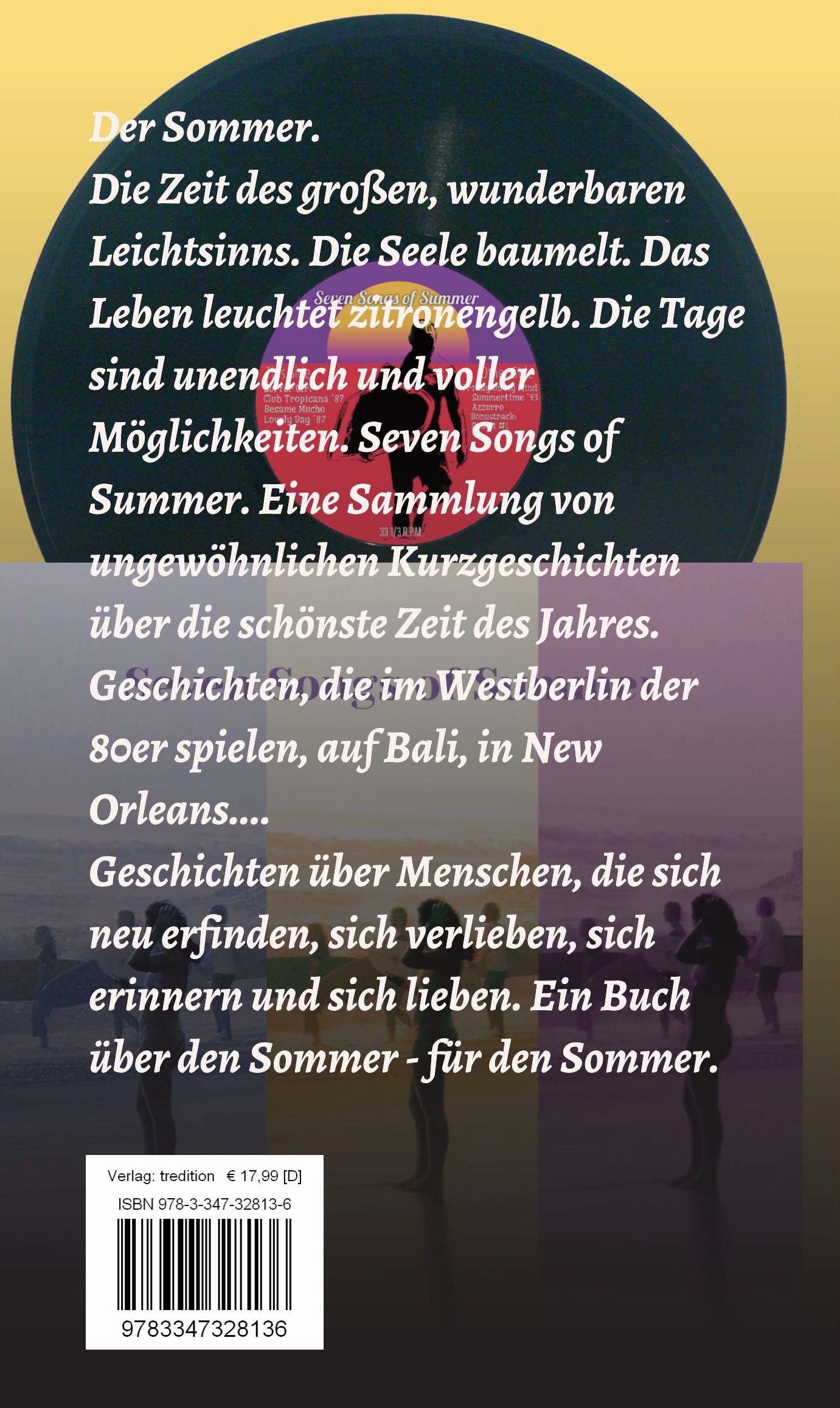 Rückseitencover Seven Songs of Summer