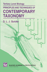 Vorderes Coverbild Principles and Techniques of Contemporary Taxonomy