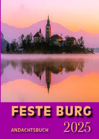 Vorderes Coverbild Feste-Burg-Kalender Andachtsbuch 2025