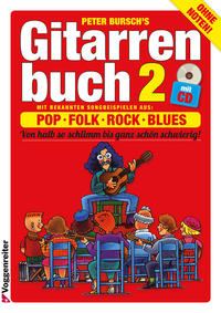 Vorderes Coverbild Peter Bursch's Gitarrenbuch Bd. 2