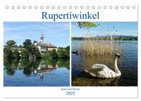 Vorderes Coverbild Rupertiwinkel - Seen und Moore (Tischkalender 2025 DIN A5 quer), CALVENDO Monatskalender