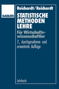 Vorderes Coverbild Statistische Methodenlehre für Wirtschaftswissenschaftler