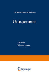Vorderes Coverbild Uniqueness