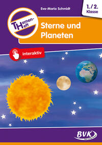 Vorderes Coverbild Themenheft Sterne und Planeten 1./2. Klasse