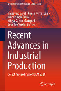 Vorderes Coverbild Recent Advances in Industrial Production