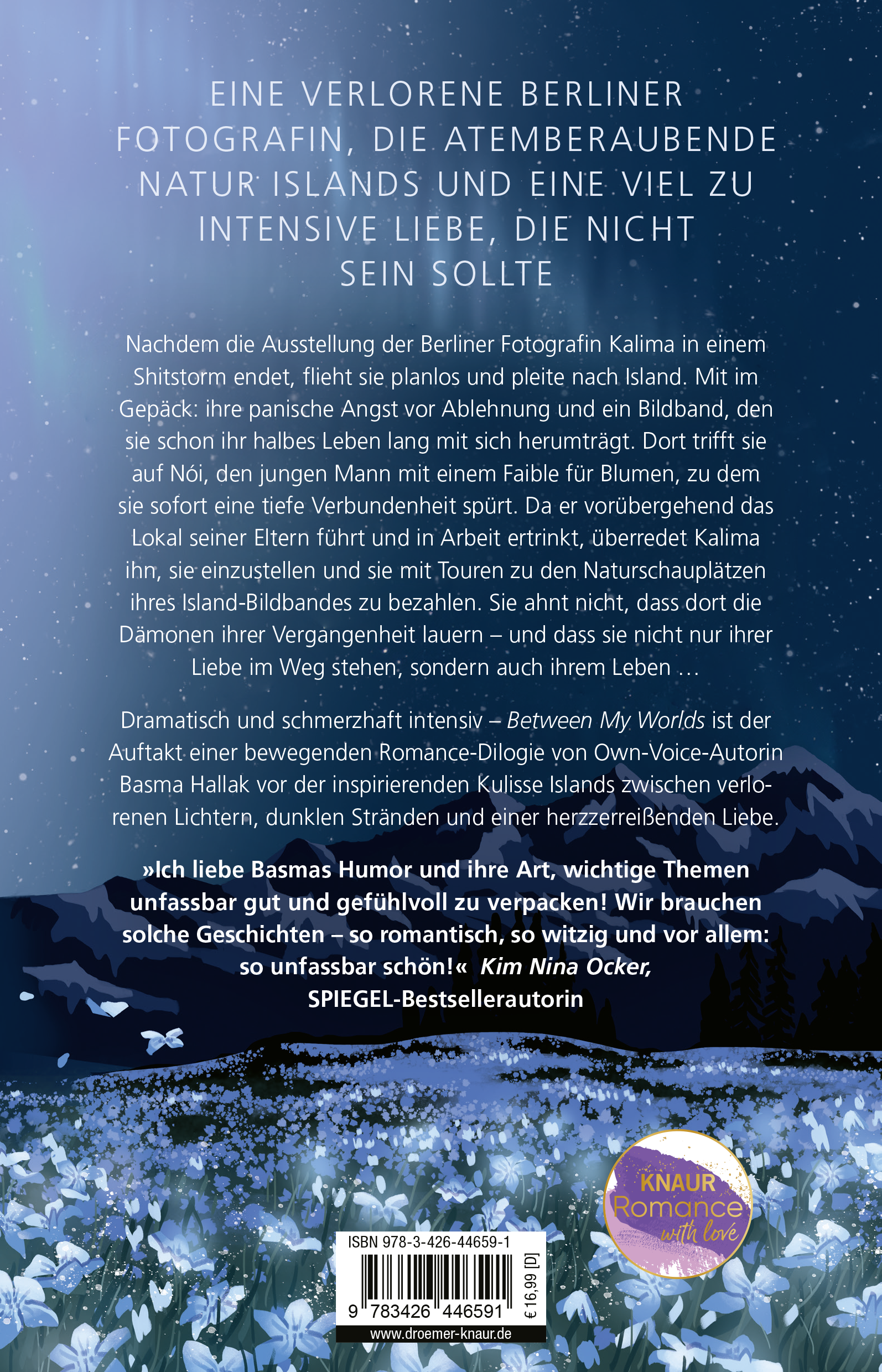 Rückseitencover Between My Worlds