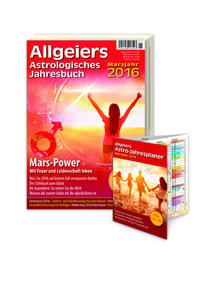 Vorderes Coverbild Allgeiers Astrologisches Jahresbuch 2016