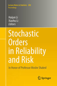 Vorderes Coverbild Stochastic Orders in Reliability and Risk