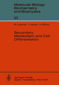 Vorderes Coverbild Secondary Metabolism and Cell Differentiation