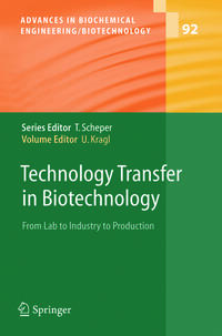 Vorderes Coverbild Technology Transfer in Biotechnology