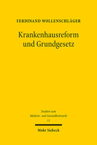 Vorderes Coverbild Krankenhausreform und Grundgesetz