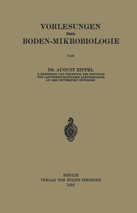Vorderes Coverbild Vorlesungen Über Boden-Mikrobiologie