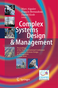 Vorderes Coverbild Complex Systems Design & Management