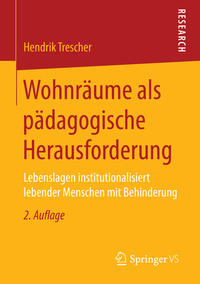 Vorderes Coverbild Wohnräume als pädagogische Herausforderung