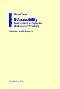 Vorderes Coverbild E-Accessibility