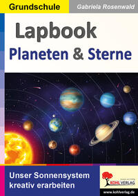 Vorderes Coverbild Lapbook Planeten und Sterne