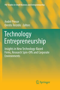 Vorderes Coverbild Technology Entrepreneurship
