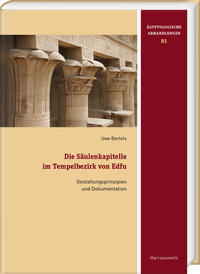 Vorderes Coverbild Die Säulenkapitelle im Tempelbezirk von Edfu