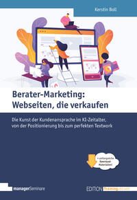 Vorderes Coverbild Berater-Marketing: Webseiten, die verkaufen
