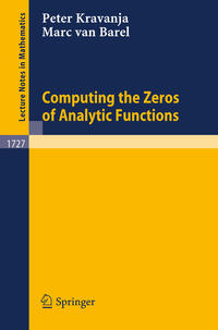 Vorderes Coverbild Computing the Zeros of Analytic Functions