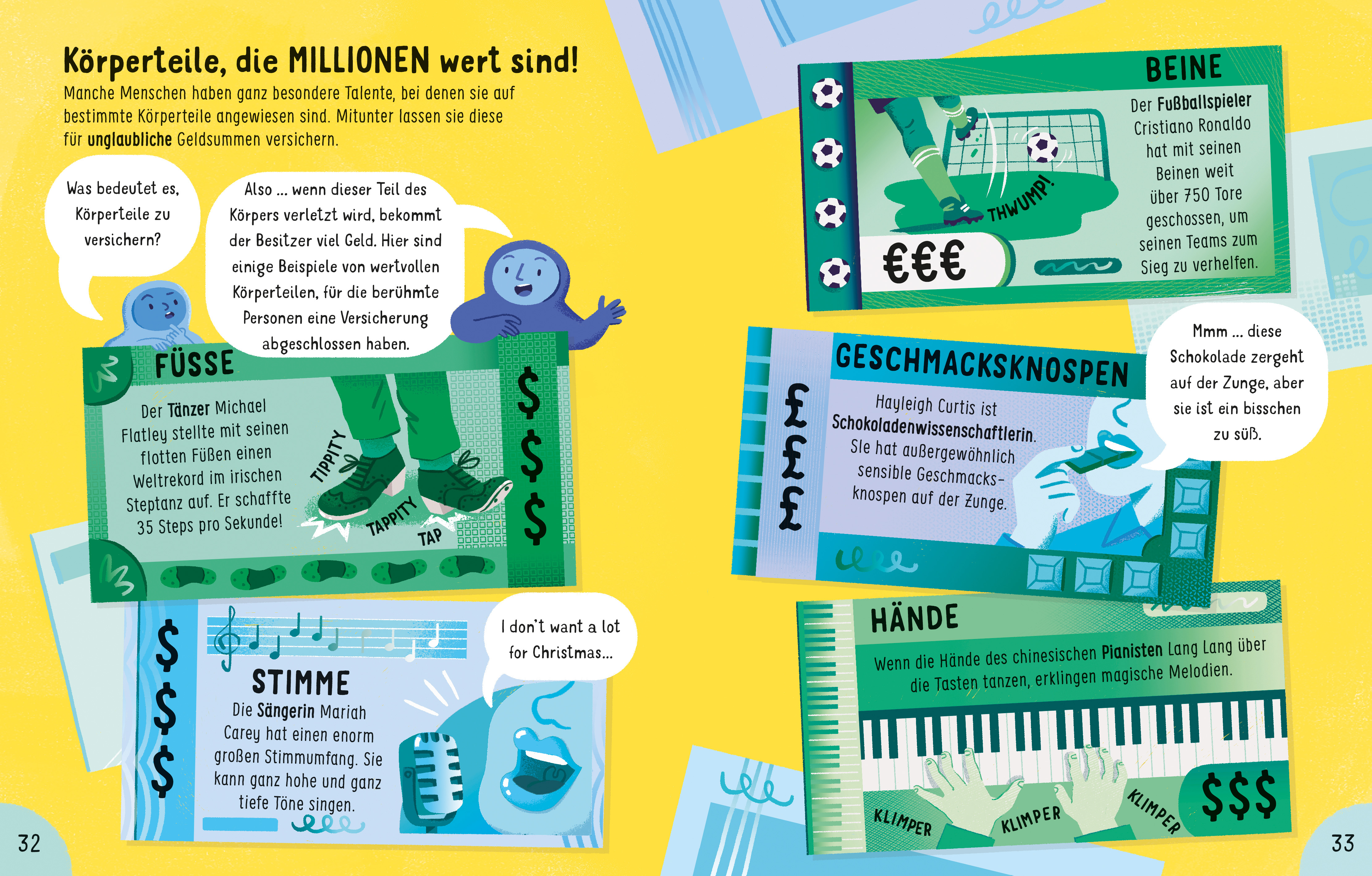 Beispielinhalt (Bild) Erst wundern, dann wissen! Dein Körper
