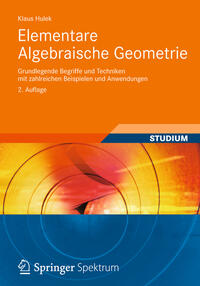 Vorderes Coverbild Elementare Algebraische Geometrie