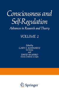 Vorderes Coverbild Consciousness and Self-Regulation