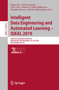 Vorderes Coverbild Intelligent Data Engineering and Automated Learning – IDEAL 2019