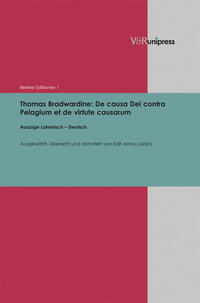 Vorderes Coverbild Thomas Bradwardine: De causa Dei contra Pelagium et de virtute causarum