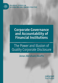 Vorderes Coverbild Corporate Governance and Accountability of Financial Institutions