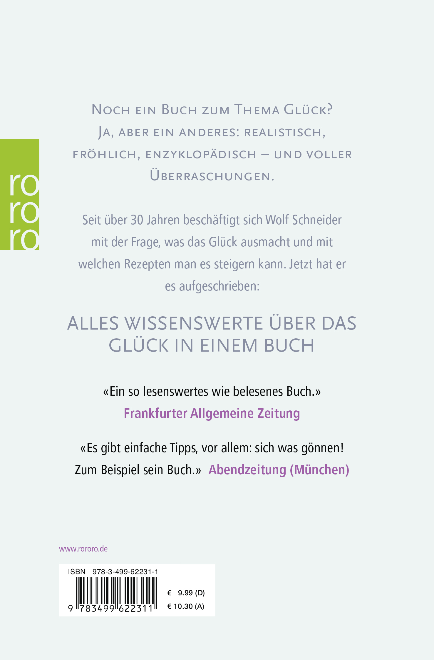 Rückseitencover Glück!